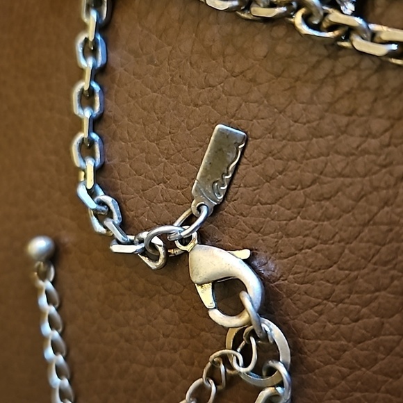 LANI Long Chain Crystal Charm Sweater Necklace - Picture 5 of 5